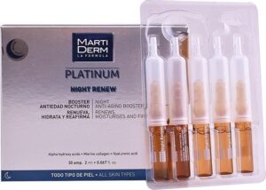 Ampullen Martiderm Platinum Night Renew