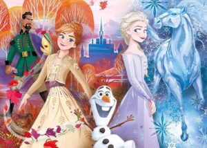 Clementoni 4-in-1 Puzzels Disney Frozen 2 - 2x30 Stukjes - Afbeelding 3