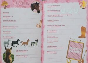 Vriendenboekje Paarden - Afbeelding 3