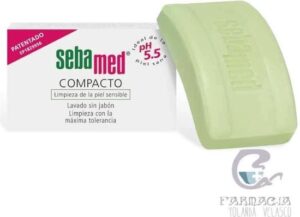 Gelbar Sebamed Compacto Gevoelige huid Zonder Zeep (100 g) - Afbeelding 3