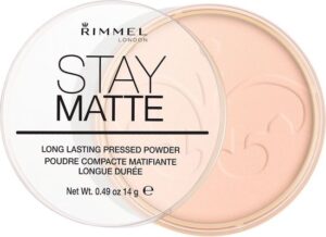 Rimmel - Stay Matte Matte Pressed Powder 14 g 002 Pink Blossom - - Afbeelding 2