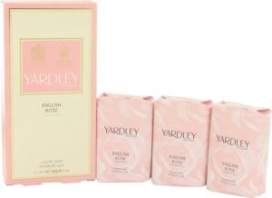 English Rose Yardley by Yardley London 104 ml - 3 x 100 ml Luxury Soap - Afbeelding 2