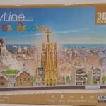 Cubic Fun Puzzel City Line Barcelona 3D