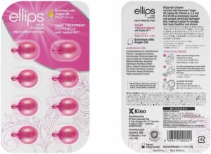Vitamines Ellips Hair Treatment Tabletten Thermobescherming Arganolie - Afbeelding 2