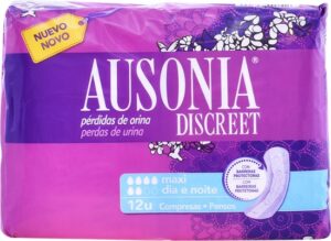 Ausonia Discreet Compresas Incontinencia Maxi 12 U - Afbeelding 2