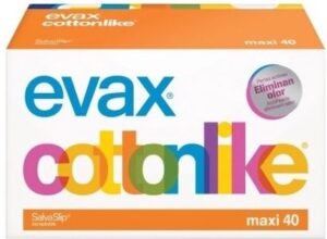 Evax Cottonlike Maxi Pantyliners 40 Units