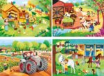 Clementoni Legpuzzel 4-in-1 Boerderij 160 Stukjes 4-delig - Afbeelding 2