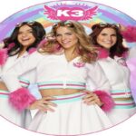 K3 Rond Strandlaken - Dromen - Roze / 150x150 cm