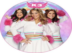 K3 Rond Strandlaken - Dromen - Roze / 150x150 cm