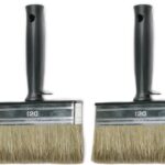 Beits Kwast / Blokkwasten waterbasis verf 3 x 12 cm - 2 x Verfkwast