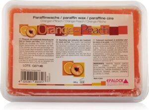 Efalock Paraffin Wax Orange-Peach 1.1lbs, 1-piece Pack (1 x 1.1lbs)