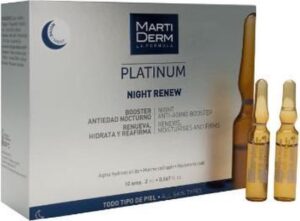 Ampullen Martiderm Platinum Night Renew - Afbeelding 4