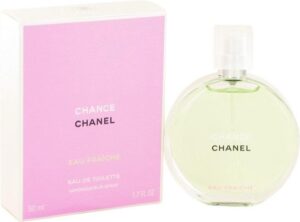 Chanel Chance Eau Frai 12che   50 Ml   Eau De Toilette Vaporizer Spray   Womens Perfume - Afbeelding 4