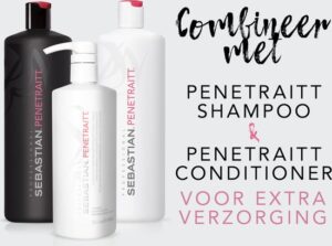 Sebastian Penetraitt Haarmasker 500 ml met pomp - Haarmasker droog haar - Haarmasker beschadigd haar - Afbeelding 4