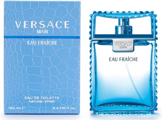 550x408-40 Versace Man Eau Fraîche 100 ml Eau de Toilette - Herenparfum - Afbeelding 1