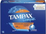 Tampax Compak Super Plus Tampons - 18 stuks - Afbeelding 2