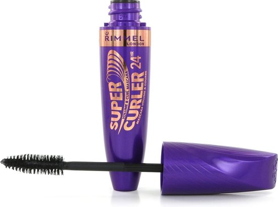 550x409-20 Rimmel London Supercurler Mascara - Black - Black - Afbeelding 1
