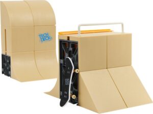 Tech Deck X-Connect - Danny Way Mega Half Pipe - Aanpasbare Ramp Set met PlanB Fingerboard - Afbeelding 3