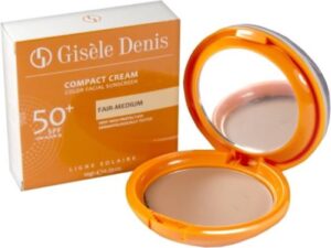 Facial Sun Cream Gisèle Denis Spf 50+ Medium Tone (10 g) - Afbeelding 3