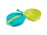 Tommee Tippee Explora Feeding Bowls + lid & spoon-oranje/roze - Afbeelding 3