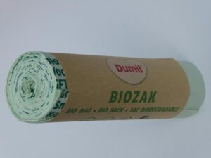 Biozakken 240 liter groen 115x140 cm composteerbaar - 1 Rol van 3 stuks - Afbeelding 2