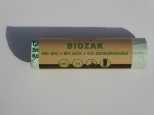 Biozakken 240 liter groen 115x140 cm composteerbaar - 1 Rol van 3 stuks - Afbeelding 3