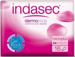 Incontinentie Maandverband Dermoseda Micro Plus Indasec (16 uds) - Afbeelding 2