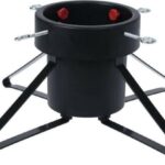 kerstboomstandaard - Groot - voor bomen tot 2 meter - 2.8L waterreservoir - Groen - staal