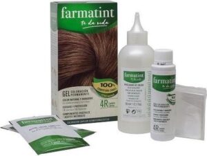 Permanent Dye Farmatint 4r-Castaño Cobrizo Gel