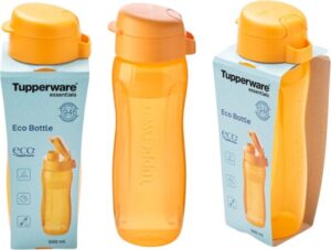 Tupperware Essentials Eco Bottle Herbruikbare Drinkfles met Anti-Drip Klepsluiting - 500 ml - Afbeelding 4