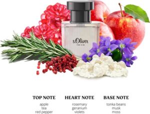 S  Oliver For Him Eau de Toilette Spray 50 ml - Afbeelding 3