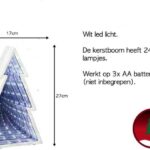 Spiegelbox met holografisch lichteffect
