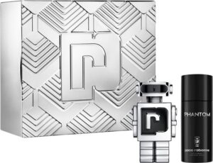 Paco Phantom 2 Pcs Set: 3.4 Edt Sp (metal Box)