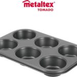 Metaltex By Tomado RVS Bakvorm 7.5 cm | 6 Vaks