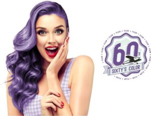 Semi-permanente kleurstof Hairgum Sixty's Color Mahonie (60 ml) - Afbeelding 3