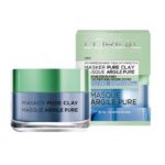 L'Oréal Paris Anti Imperfecties Pure Clay Gezichtsmasker - 50 ml - Verminderd mee-eters