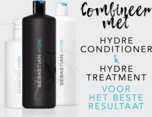 Sebastian Hydre Shampoo-1000 ml - Normale shampoo vrouwen - Voor Alle haartypes - Afbeelding 3