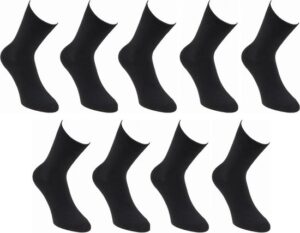 E&F Fashion Heren Katoenen Sokken Naadloos - Maat 39 - 42 - 9 Paar - Afbeelding 2