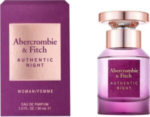 Abercrombie & Fitch Authentic Women Night Edp Spray 30ml - Afbeelding 2
