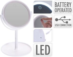 Make-up spiegel met licht