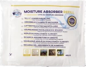 Limpro Vochtvanger navulling - lemon - Pearls - neemt tot 50% meer vocht op - 450 gram - Afbeelding 2