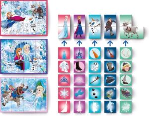 Blokken 12 Multi Play Frozen - Afbeelding 2