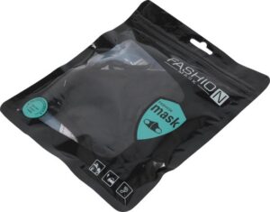 Fashion Mask Mondkappen Wasbaar - 3 Pack - Zwart - Afbeelding 3