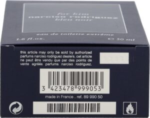 Herenparfum Narciso Rodriguez For Him Bleu Noir EDT (50 ml) - Afbeelding 4