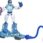 Marvel Avengers Bend and Flex Captain America Ice Mission - Speelfiguur 15cm
