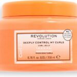 Krul Definieervloeistof Revolution Hair Care London Deeply Control My Curls Gelatine (200 ml)