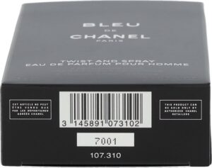 Chanel Bleu de Chanel EDP - Refill M 3 x 20 ml - Afbeelding 2
