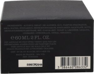 Coach For Men Eau de Toilette Spray 60 ml - Afbeelding 4