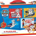 Paw Patrol 4In1 Puzzel 12-24 Stukjes