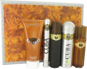 Cuba - Cuba Must Have Gold Gift Set 100 ml, 35 ml , After Shave 100 ml shower gel 200 ml and 200 ml deospray - 100ML - Afbeelding 2
